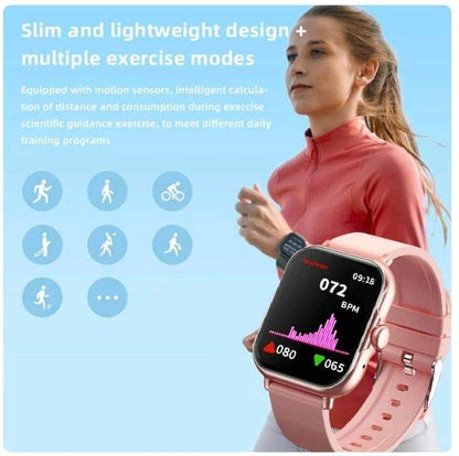 A58 Smart Watch 5 in 1 Combo Notifications Watch With Jewelry  Set