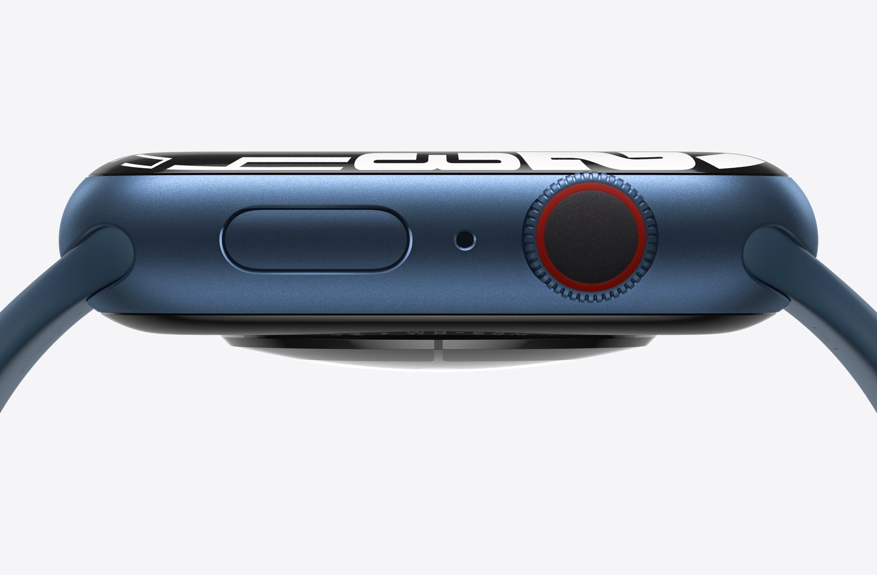 Apple logo Series-7 watch (Blue)